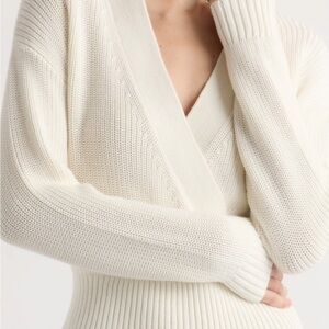 Maren Cropped V-Neck Sweater